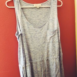 Light blue jersey dress